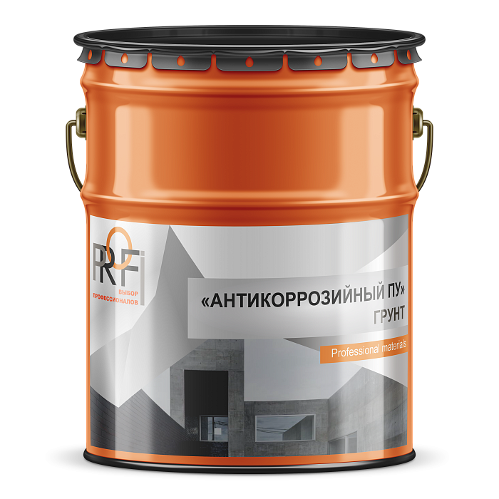 Грунт "АНТИКОРРОЗИЙНЫЙ ПУ" PROFI серый